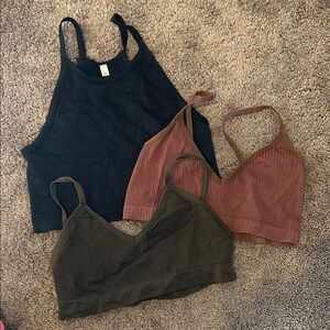 Size large lounge bra bundle!